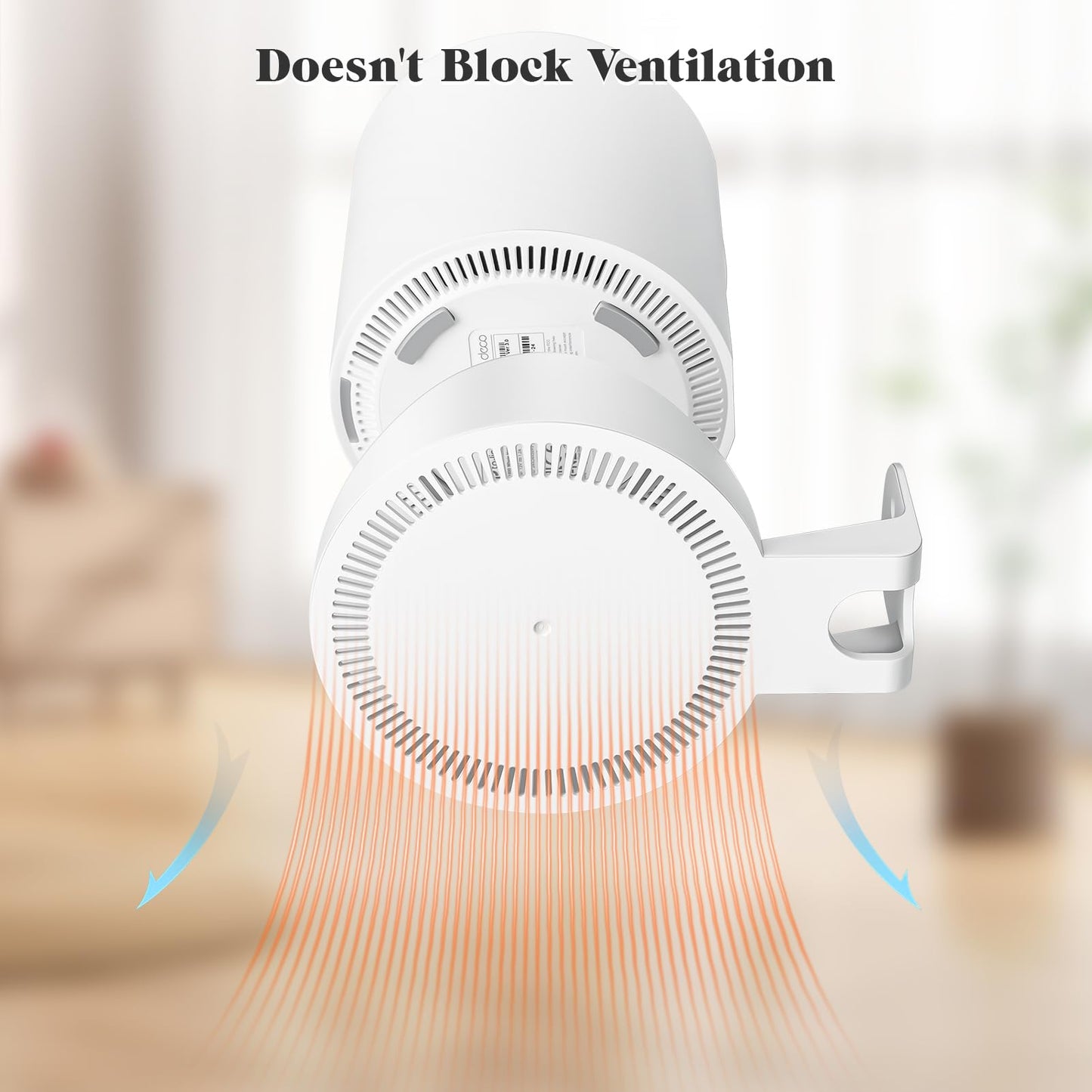 Wall Mount Bracket for TP-Link Deco X55/AX3000/X20/X50/X60/X4300 Pro/X5000/X5400 Pro/W3600/W4500/W6000 (1-Pack)