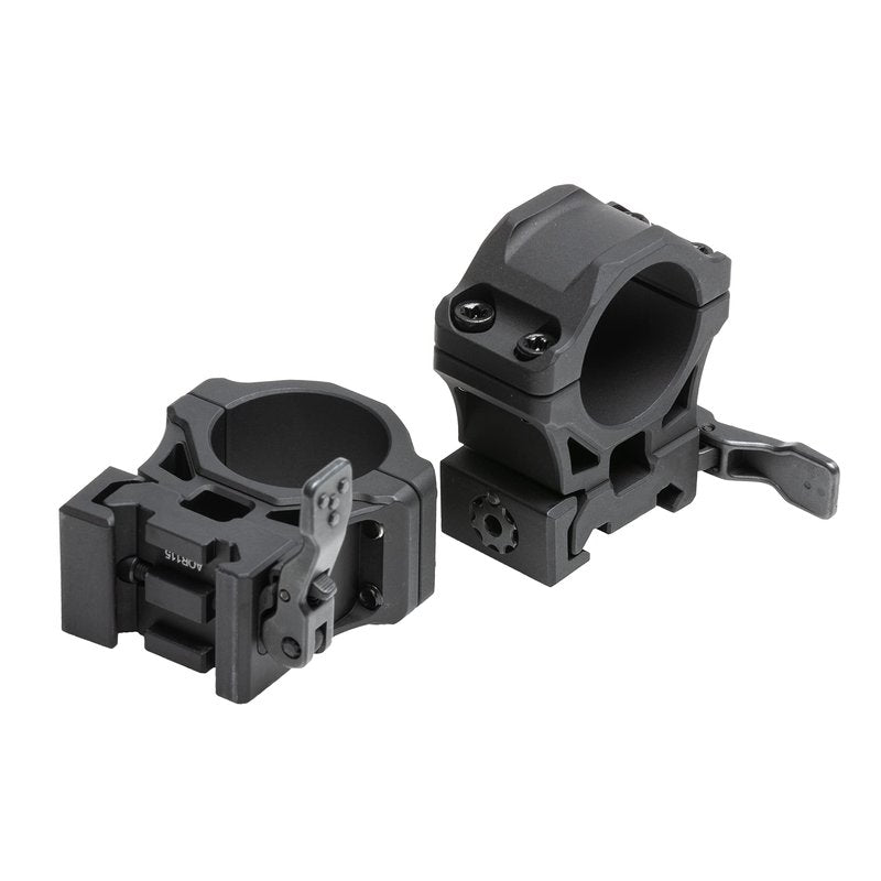 UTG ACCU-SYNC QR 1" Medium Profile Scope Rings, Picatinny,Black