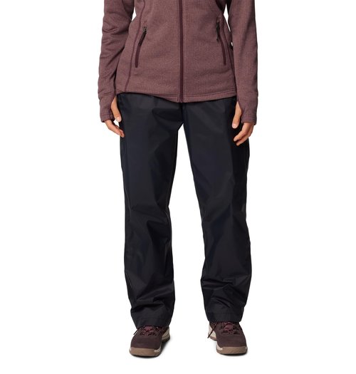 Columbia Womens Storm Surge II Waterproof Rain Pant, Black, 3X Short