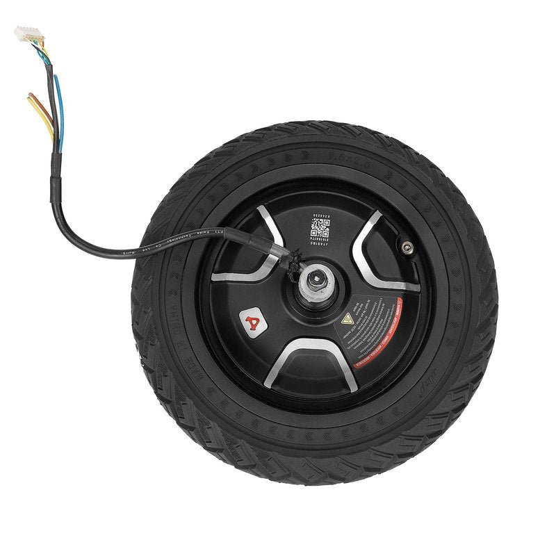 ZAITUO 9.5x2.5 9.5" Off-Road Honeycomb Tire, 9.5-inch Air Pocket Non-Pneumatic Solid Tire w/Slot 45mm Replace for NIU Kick Scooter KQi3 Pro/Max/Sport Electric Scooter Tyre Wheel Parts (Black x1)