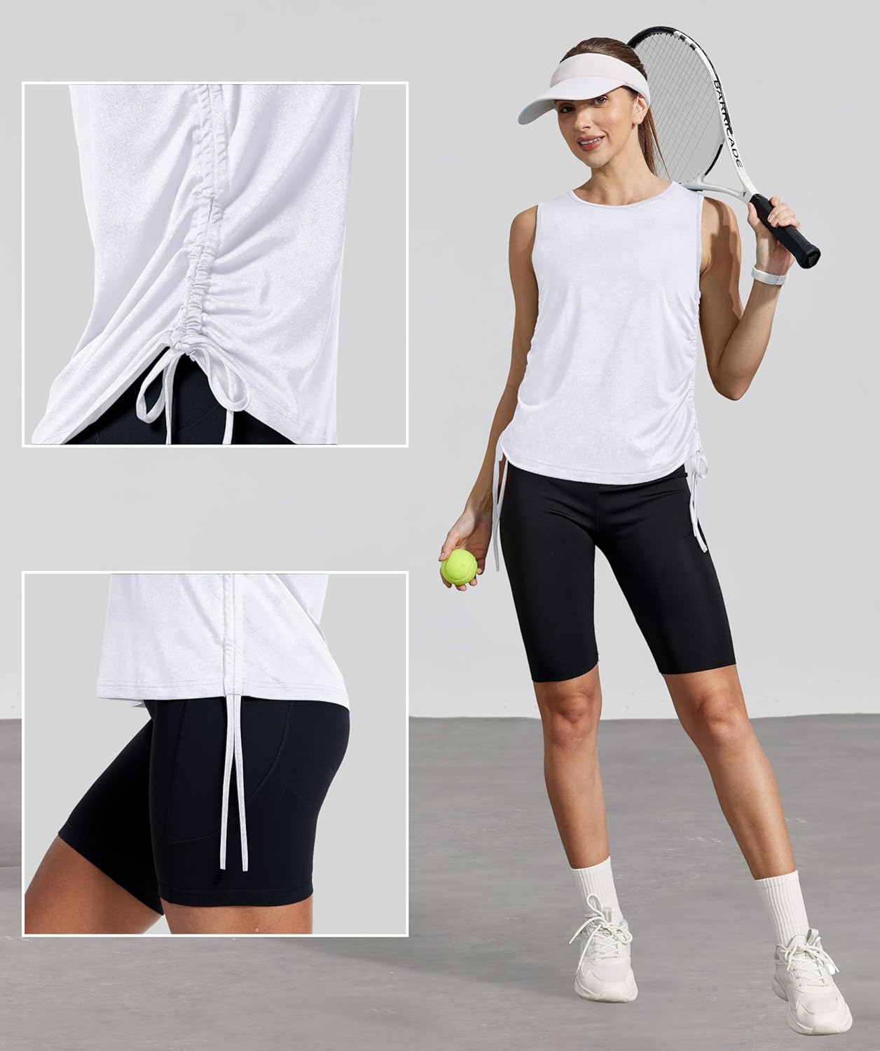 Skiennix Women's Tank Tops - Stylish Workout Tops for Pilates & Gym | Summer Fashion 2026