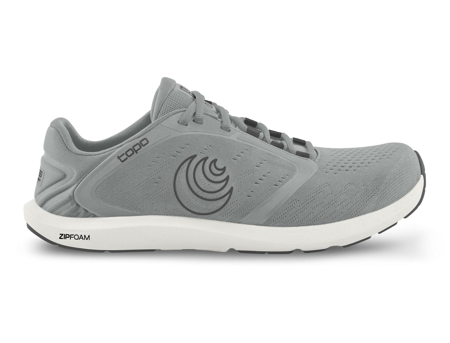 Topo Athletic Men's Lightweight Comfortable 0MM Drop ST-5 Road Running Shoes, Athletic Shoes for Road Running, Grey/White, Size 10.5
