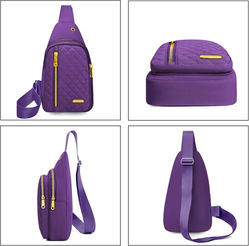 Aisijimo Small Sling Bag - Casual Crossbody Backpack for Men & Women | Compact & Stylish Design