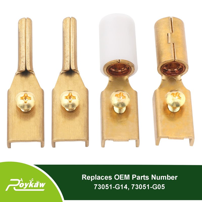 Roykaw EZGO 36 Volt Powerwise Plug Charger Male Pin Radsock and Receptacle Female Pin Radsok OEM # 73051-G14 73051-G05