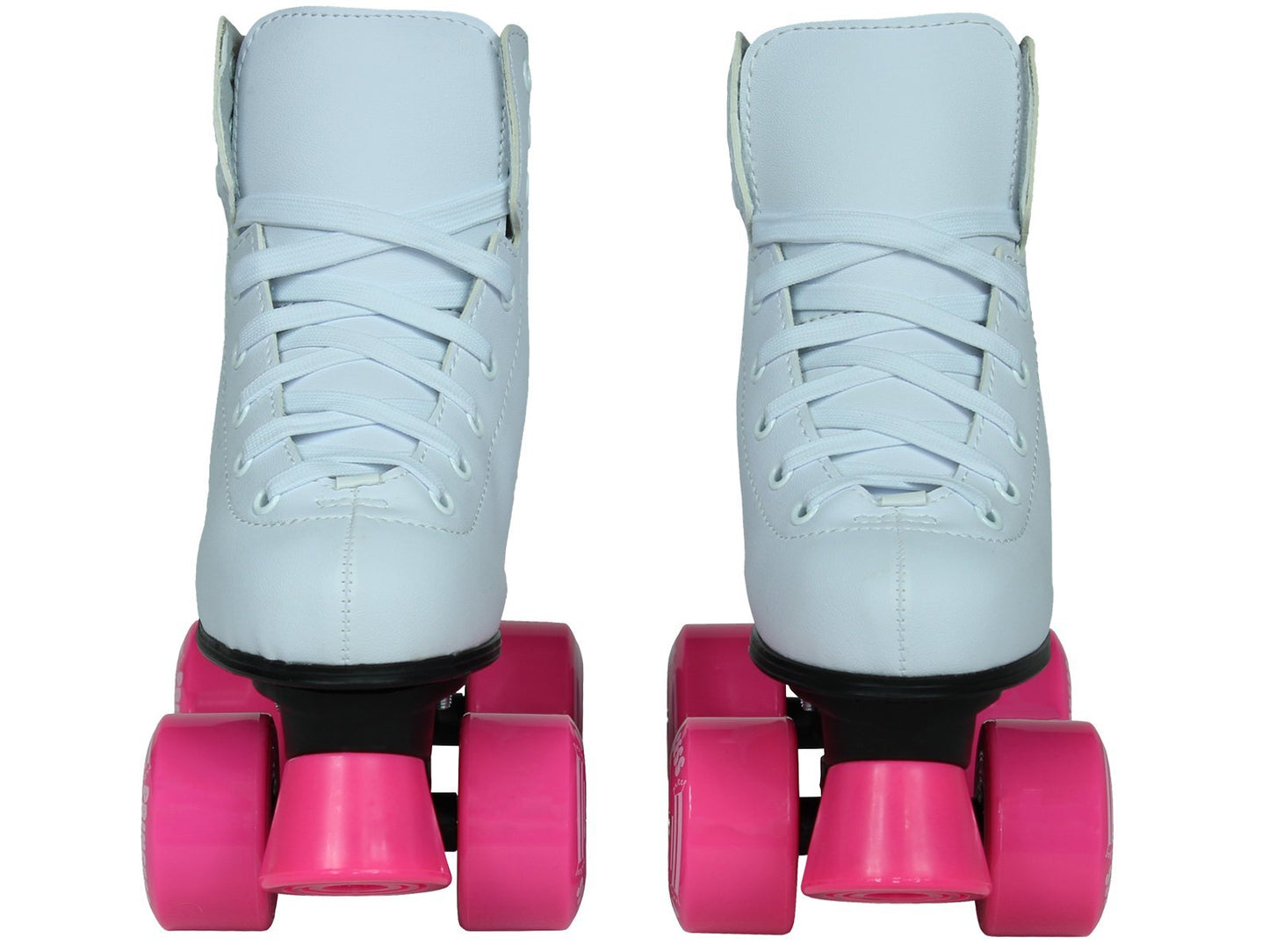 Epic Skates Pink Princess Girls Quad Roller Skates, White, Adult 5 (PnkPncs05)