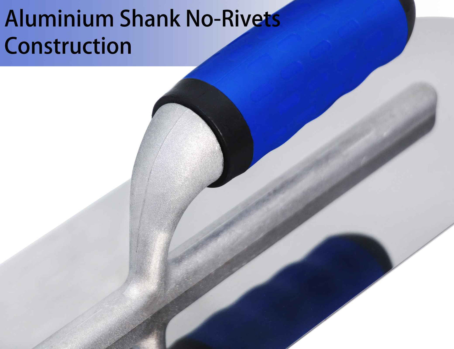 Concrete Tools Set Stainless Steel Flat Finishing Trowel (11" x 4.3") and Pool Trowel (14" x 4") and Margin Trowel (6" x 2") Drywall Cement Plastering Masonry Construction Hand Kit