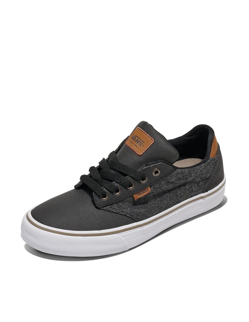 Vans Men's Atwood Deluxe Sneaker, Deluxe Textile Walnut/Grey, 8.5 M