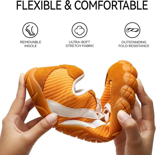 Barefoot Shoes | Women's Casual Sneakers with Wide Toe Box - Lightweight, Breathable, Non-Slip Comfort
