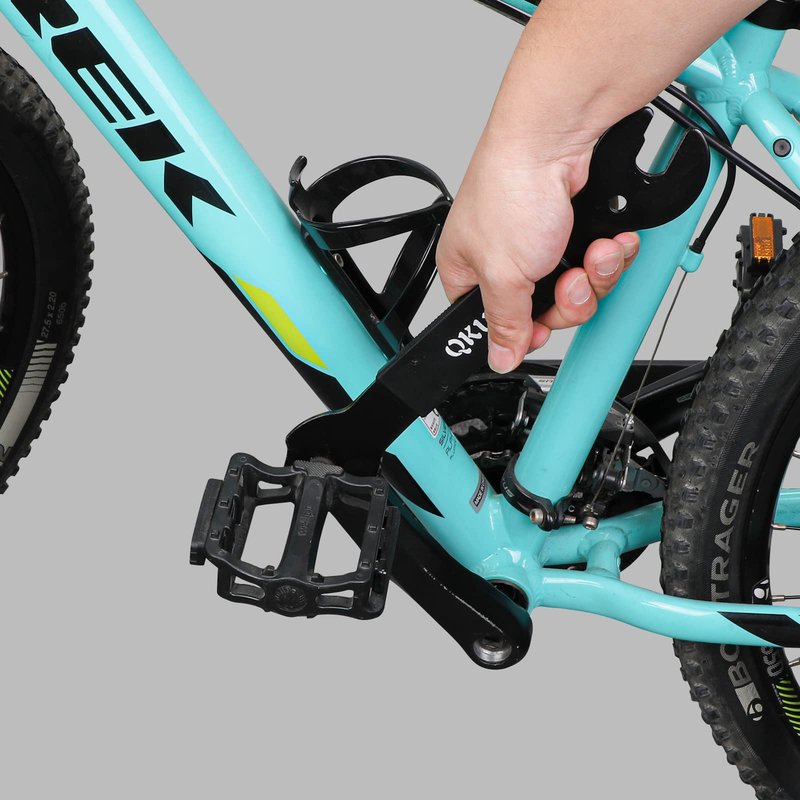 Oumers Bike Crank Puller Tool Set, Bike Crank Extractor Bike Bottom Bracket Remover 17mm 16mm 15mm Spanner Wrench Fit for Removing Bicycle Crank