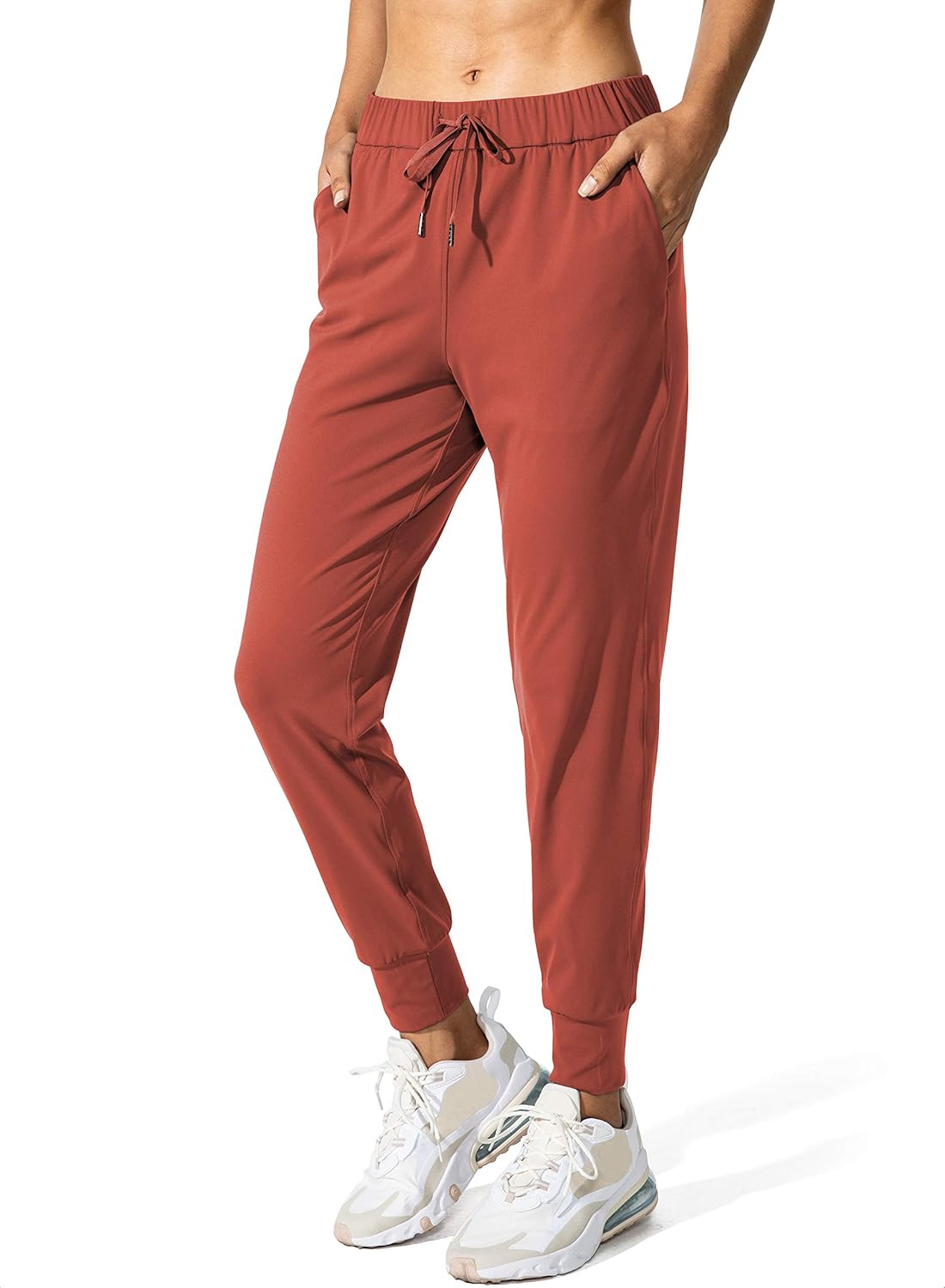 SANTINY Women's Joggers - Comfortable Drawstring Sweatpants with Pockets | Ideal for Lounge & Workout