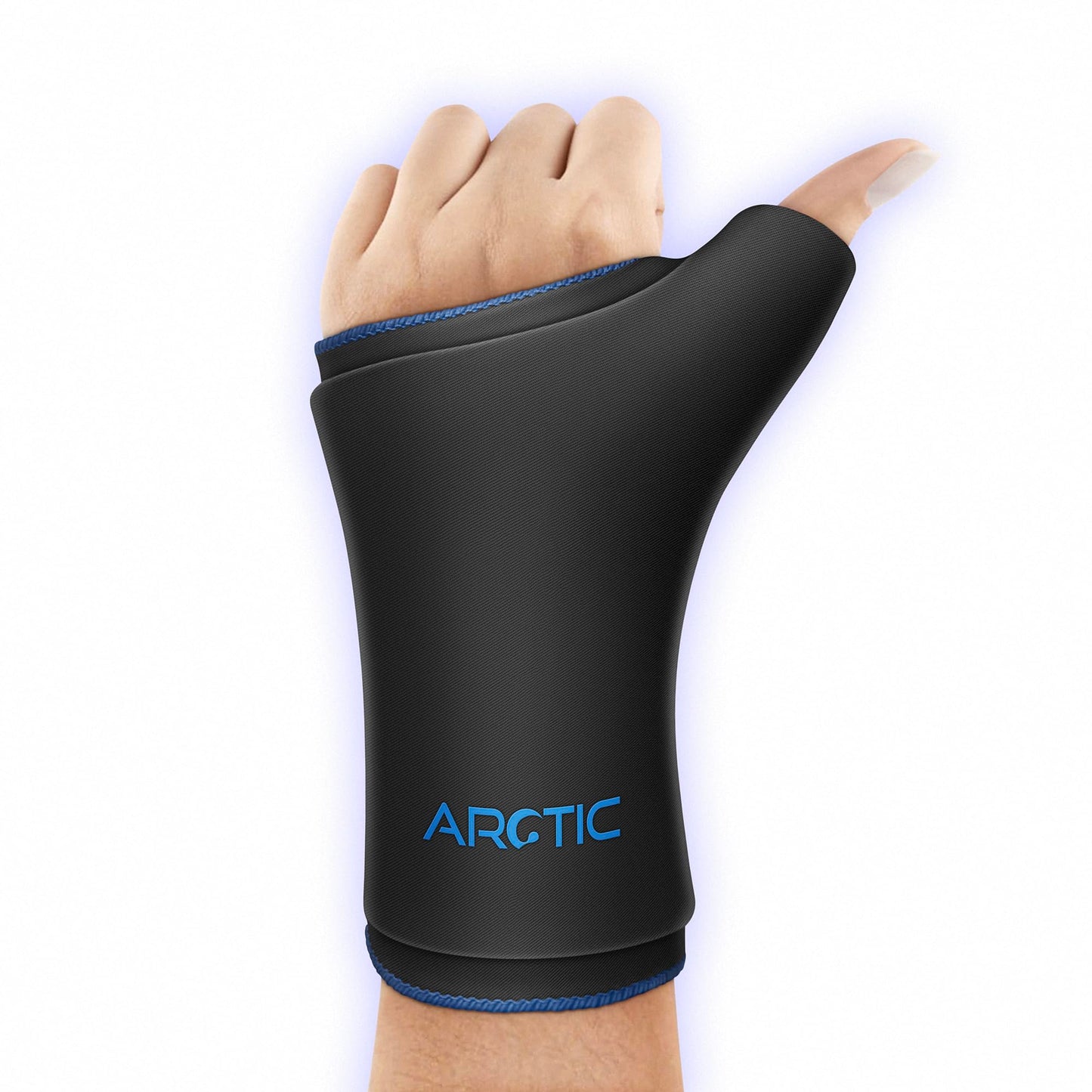 Two Pack | Wearable Thumb & Wrist Ice Pack – Reusable Hot Cold Compression for Hand, Finger, Carpal Tunnel, Arthritis, and Tendonitis Relief (S/M)