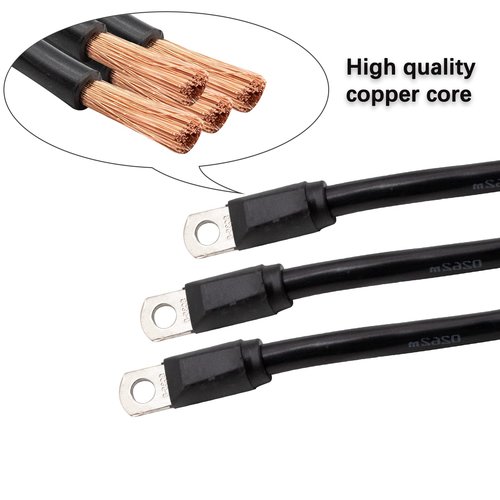 DRIVE UP Golf Cart Battery Cables Wiring Kit for EZGO RXV Models 2 Gauge Battery Wires