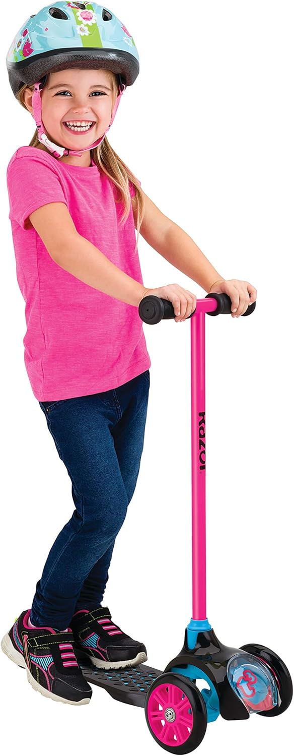 Razor Jr. T3 Kick Scooter for Kids 3+ | Lightweight Design & Advanced Tilt-to-Turn Technology