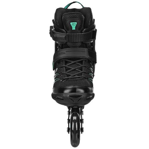 Roller Derby Q-84 Women's Inline Skates - Black/Teal - Size 07