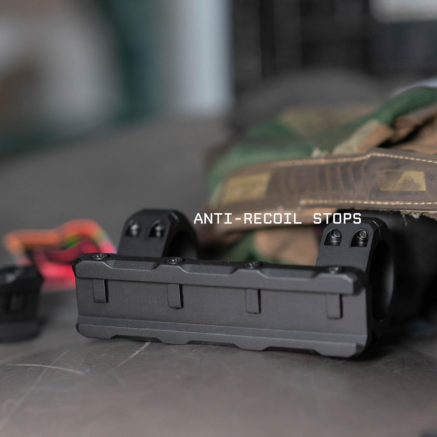 Monstrum Deadlock Series Dual Ring Scope Mount - Durable, Lightweight Design for Precision Shooting