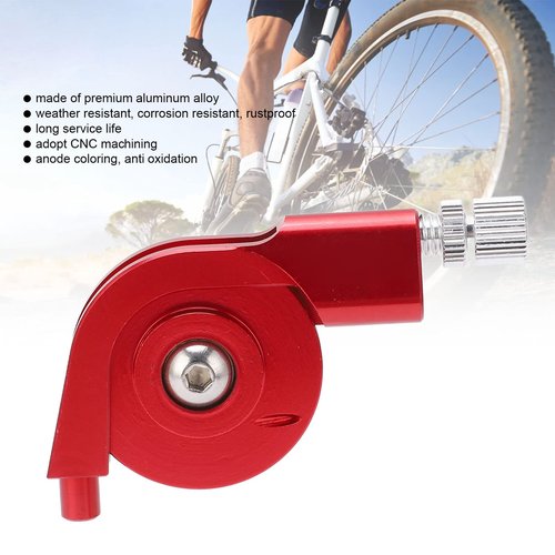 Accessories, V Brake Stroke Converter Aluminum Alloy CNC Machining V Brake Caliper Regulator for Road Cycling(Red)
