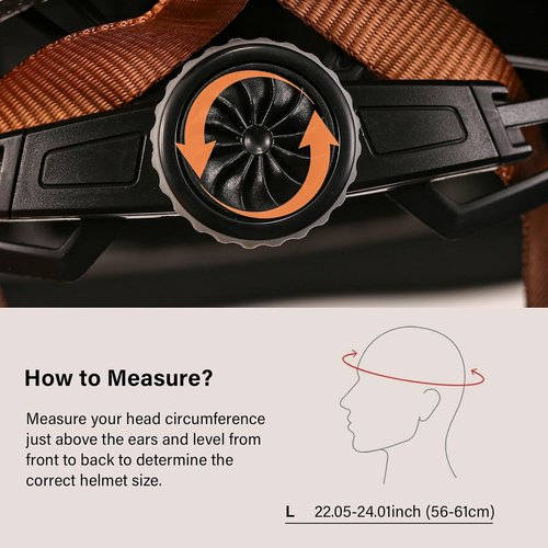 Exclusky Bike Helmet - Adjustable Safety Certified Cycling Helmet for Men & Women | USB Rechargeable Rear Light