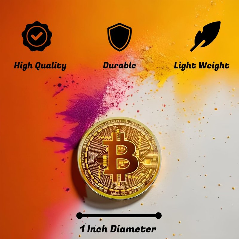 HODL 21 Bitcoin Golf Ball Markers Value Pack - Works with Most Hat Magnetic Clips and Divot Repair Tools Men and Women Golf Gift Accessories Funny Ball Mark Bulk Lot