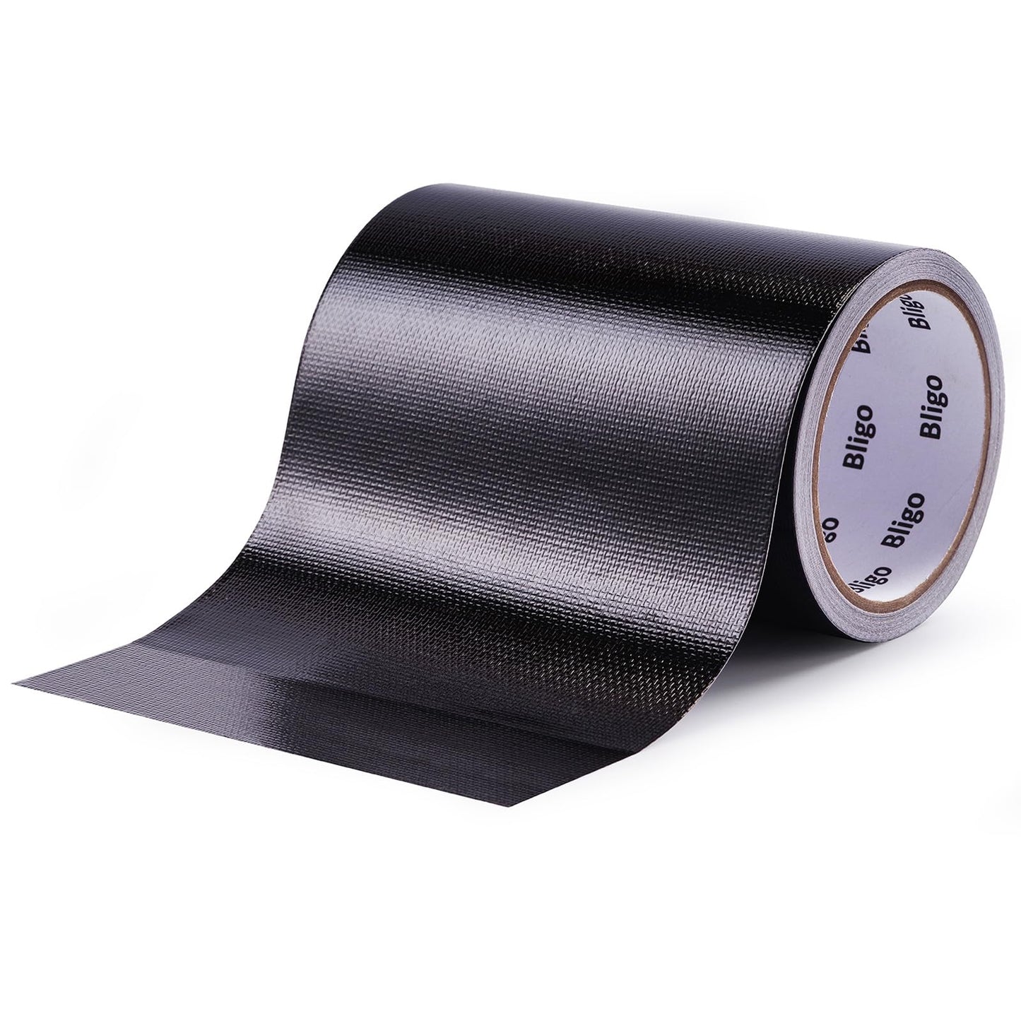 Heavy Duty Waterproof Repair Tape 6 Inch x 25 FT for RV Awning, Tent, Tarp, Sail and Boat Cover, Outdoor Fabric Repair Patch, UVproof, Multipurpose Black