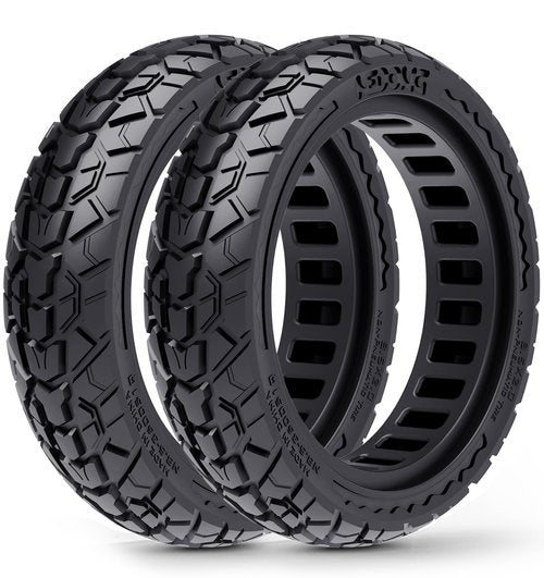 BABEJIA 2-Pack 50/75-6.1 Scooter Tire Tubeless, Upgrade Your Scooter with 8.5x2.0 Airless TIres, Puncture-proof, 8 1/2 x2 Replacement Tyre Compatible with Gotrax GXL V2/XR/APEX, Hiboy S2, etc