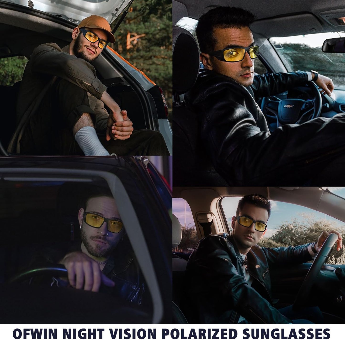 Polarized Sports Sunglasses - Unbreakable Frame for Cycling & Fishing | UV400 Protection