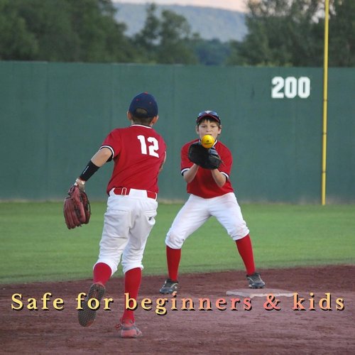 Foam Baseballs - 12 Pack of 9-Inch Soft T-Balls for Youth | Safe for Throwing, Catching & Batting Practice