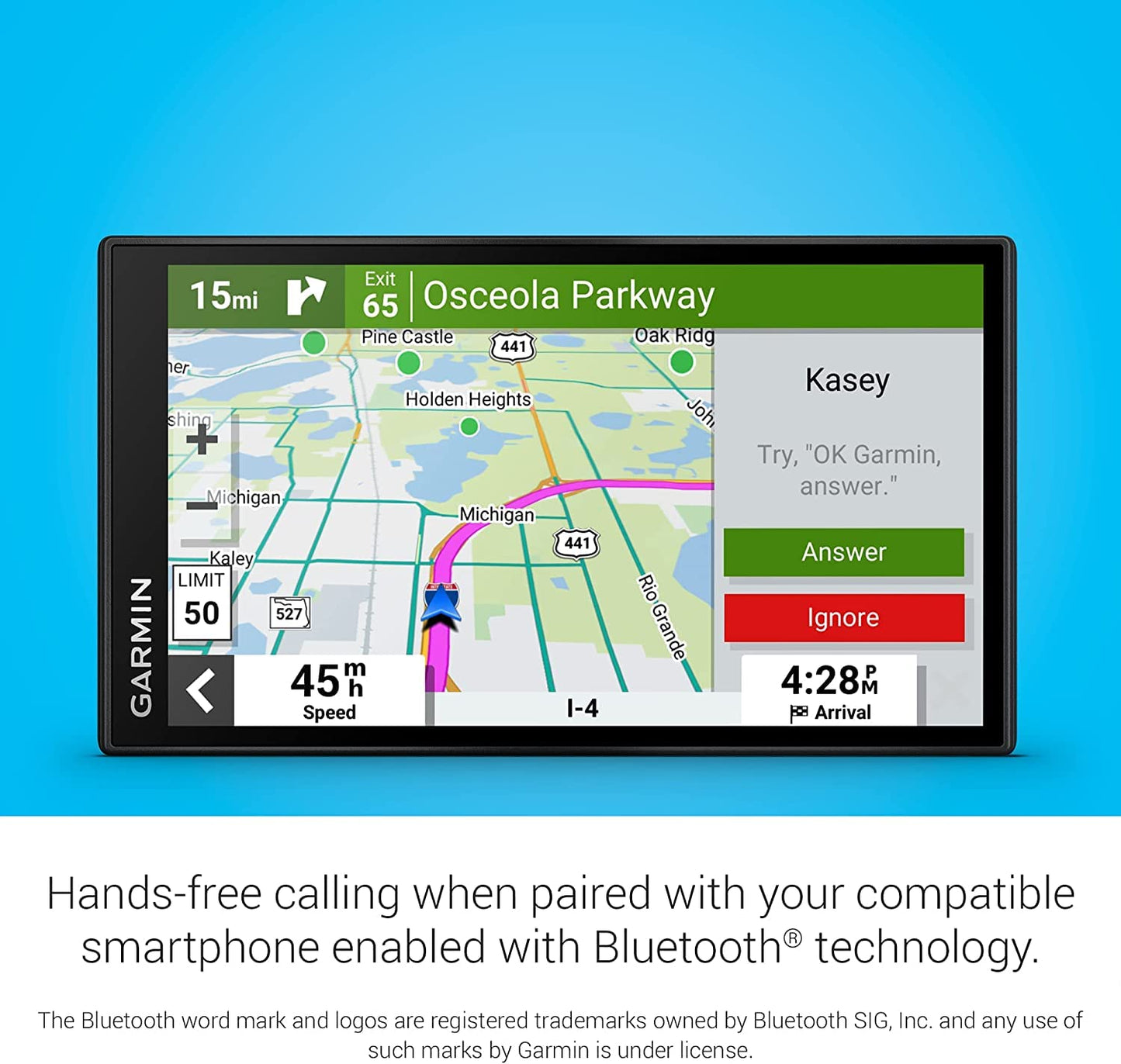 Garmin DriveSmart 66 6-inch Glass Screen Car GPS Navigator (010-02469-00) (Renewed)