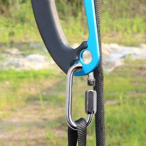 WILDKEN Adjustable Climbing Ascender Sling Foot Loop Ascender Webbing Sling for Outdoor Mountaineering, Rock Climbing, Expedition, Caving, Rescue and Aerial Work
