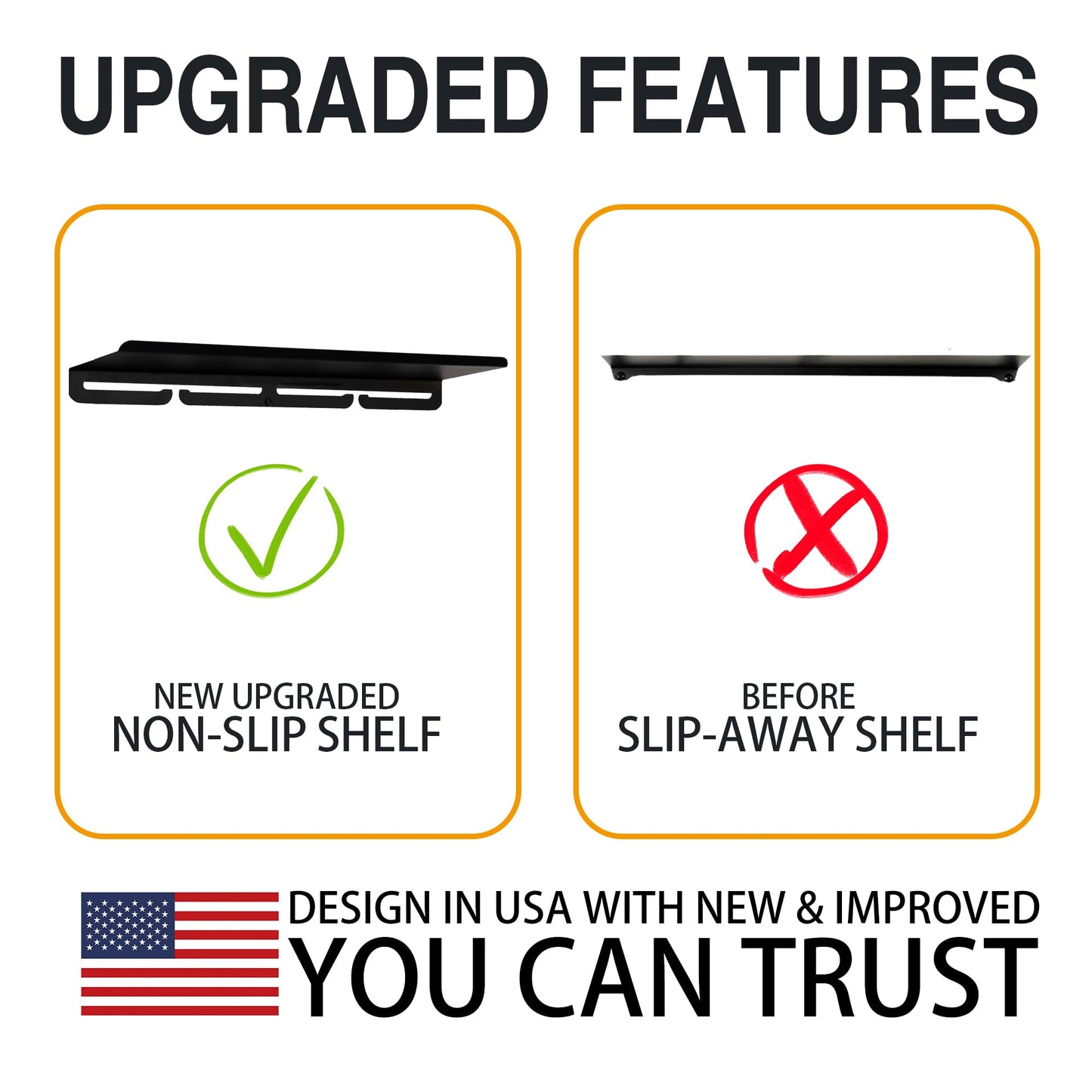 Medal Hanger Display with Trophy Shelf - Durable Metal Rack for Award Ribbon Hanger Holds Up to 16 Medals 5 Trophies - Ideal for Sports Fan and Daily Use Christmas Halloween and Birthday Gifts