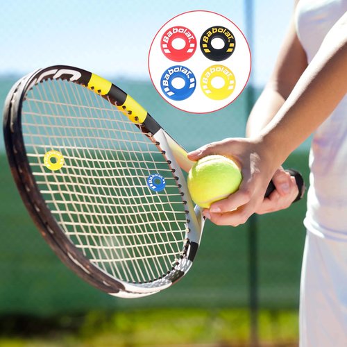 16PCS Tennis Racket Dampener, Durable Rubber Tennis Racquet Vibration Shock Absorbers