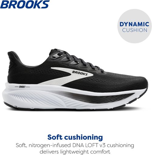 Brooks Ghost 17 Men's Neutral Running Shoe - Lightweight Comfort & Support | Perfect for All Runners