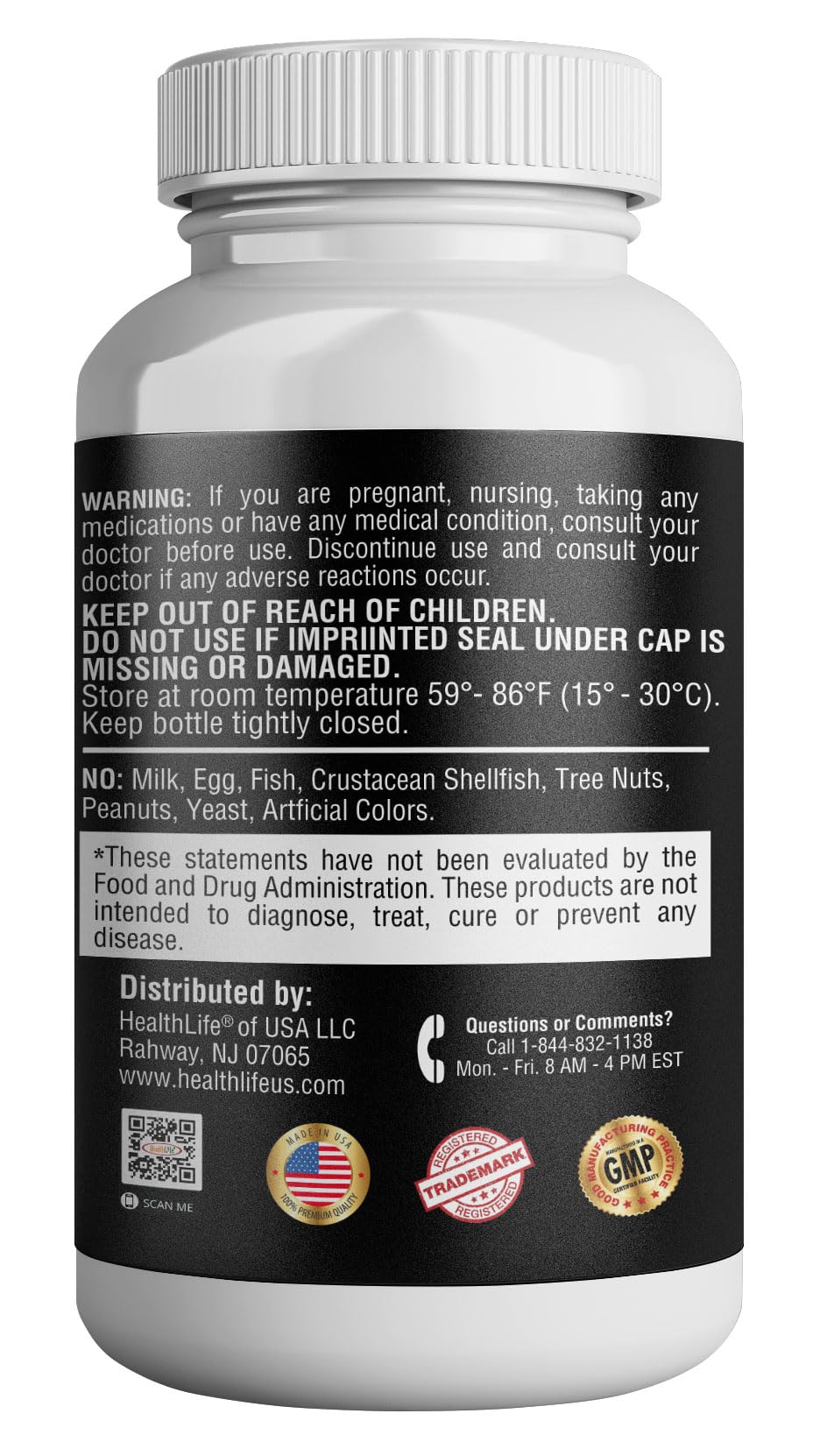 Potassium Iodide130 mg - KI Tablets- Potassium130 mg - USA Made Potassium Iodine Pills YODO Naciente, Yoduro de potasio - 120 Tablets