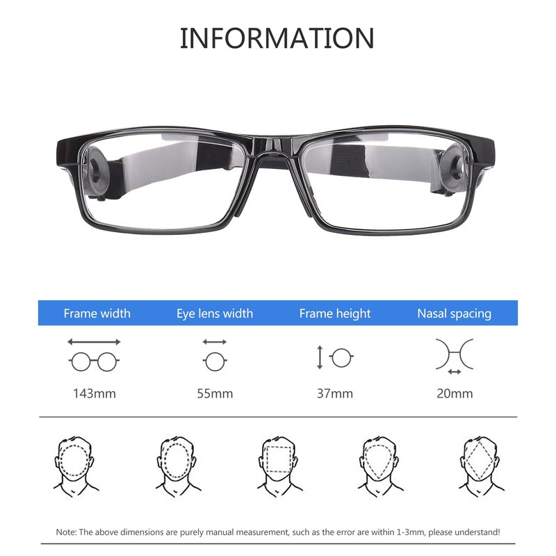 SooGree Sports Goggles Glasses for Men Womens,Sports Protective Eyewear Baseball Basketball Football Safaty Glasses,Anti Fog Shock Absorption with Adjustable Strap(Black frame black pad)
