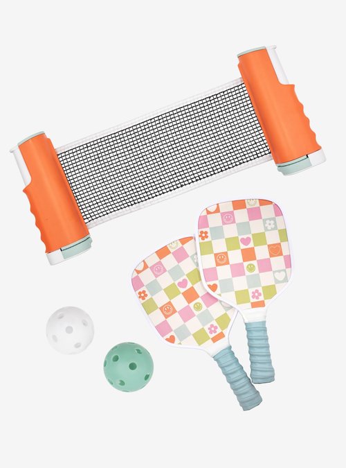 NPW Tabletop Pickleball Game Set – Indoor Pickleball Desk Game with Adjustable Net for Home, Office & Game Nights