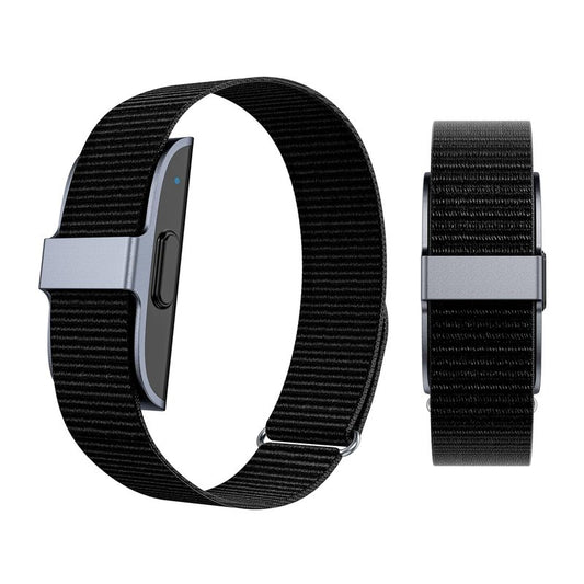 Osawalla 2026 Latest Screenless Fitness Tracker Band, Activity & Sleep Tracking Wearable with App Sync, Lightweight Waterproof Fitness Band for Men and Women (Black)