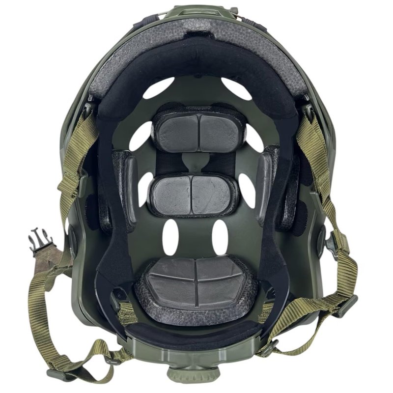 ATAIRSOFT PJ Type Adjustable Tactical Fast Helmet w/Side Rails and NVG Mount OD (L/M)
