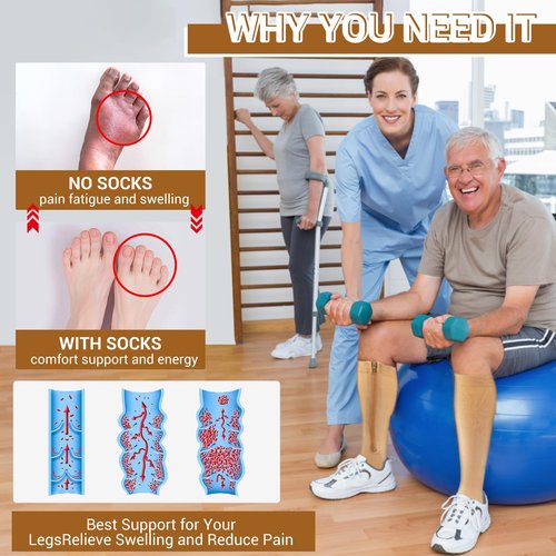 4 Pairs Zipper Compression Socks Women & Men, 15-20 Mmhg Compression Socks with Zipper, Medical Compression Socks with Zipper, Toeless Lining for Varicose Veins, Edema, Recover (Black/Beige Open Toe, Large-X-Large)