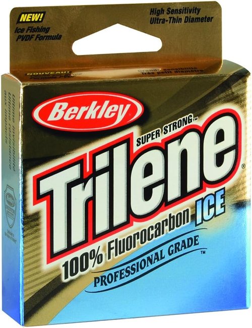 Berkley Trilene 100% Fluorocarbon Ice Fishing Line - Superior Strength & Sensitivity | 200 Yards