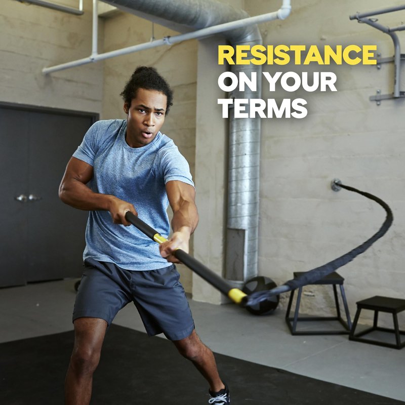 TRX Training RIP Trainer Resistance Cord, Resistance Training Cord for Home or Gym Training Equipment, 20 lbs of Resistance