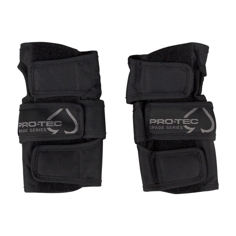 ProTec Spade Series Junior Pad Set – Complete Knee, Elbow, and Wrist Guards for Ages 8+, Black – High-Impact Protection for Skateboarding, Cycling, Roller Skating, and More Activities