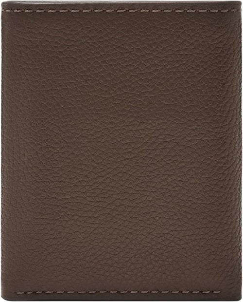 Fossil Men's Leather Trifold Wallet - Stylish Design with Multiple Card Slots | Durable and Elegant