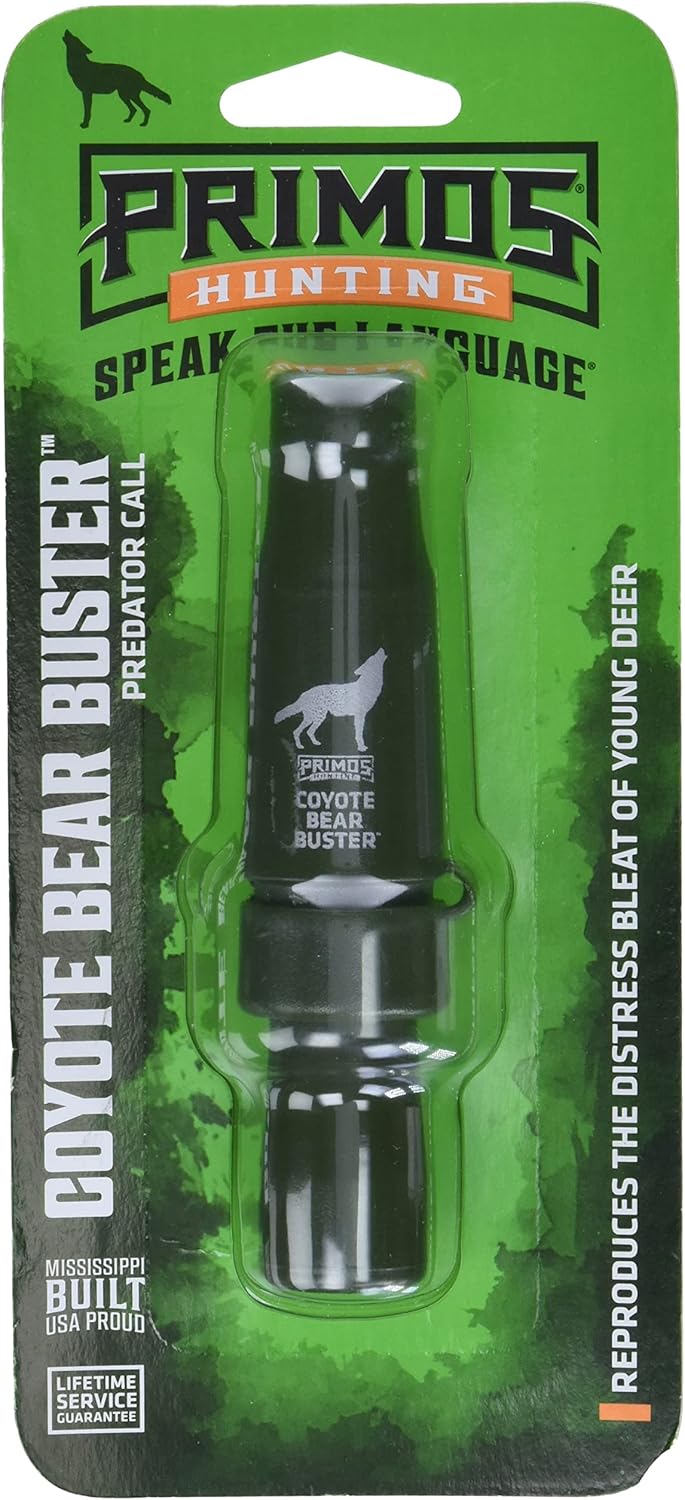Primos Hunting Coyote Bear Buster Call - Effective Predator Call for Hunting Success