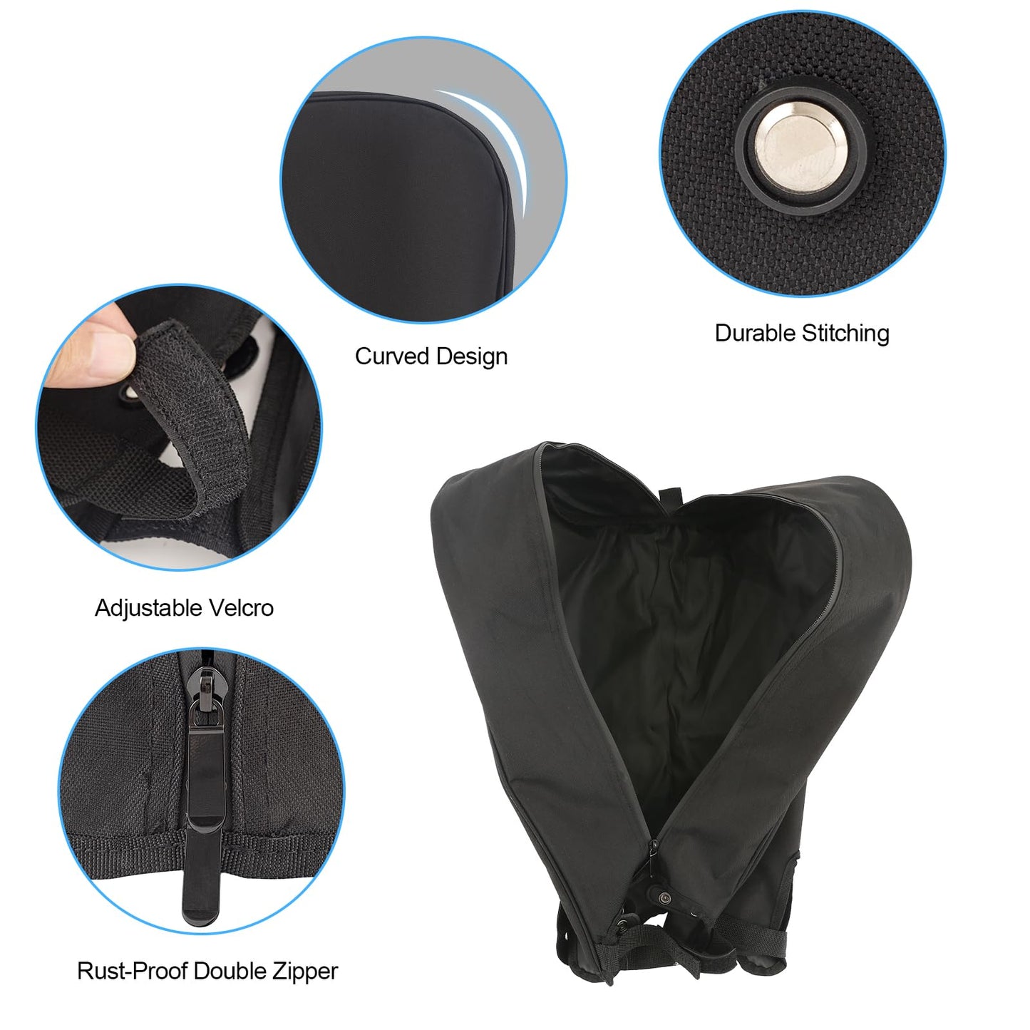 TUYUU Golf Bag Cover,Golf Bag Rain Hood Cover,Waterproof Golf Bag Covers for Rain,Golf Bag Top Cover for Tour Bags Golf Bags Carry Cart Stand Bags,Golf Gifts for Men Women.Golf Club Bag Accessories