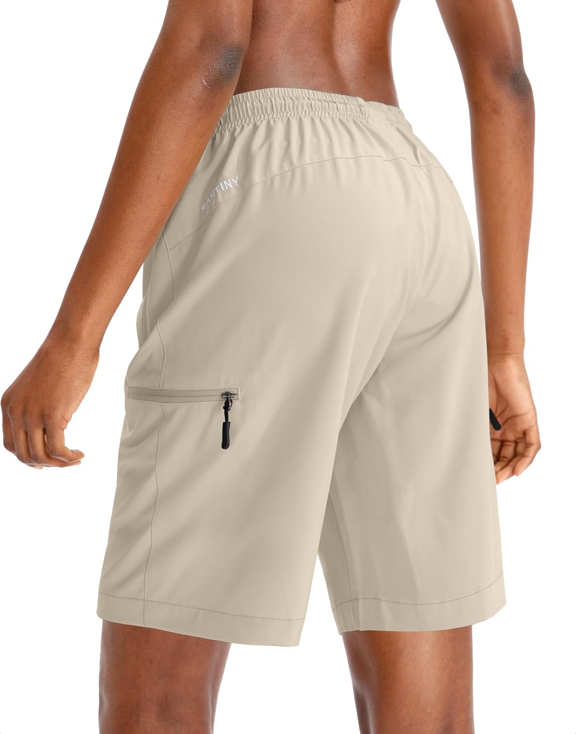 SANTINY Women's Hiking Cargo Shorts - Quick Dry, Lightweight Summer Design with Zipper Pockets | 5''/7''/9'' Sizes
