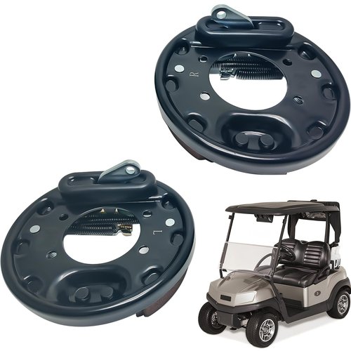 HUDEX Golf Cart Rear Brake Assembly Kit Compatible with 1996+ EZGO TXT PDS Medalist & 1993+ Yamaha G14 G16 G19 G20 G21 G22-2pcs Diver & Passage Side Brake Clusters,OE#70998G01-L/70998G02-R