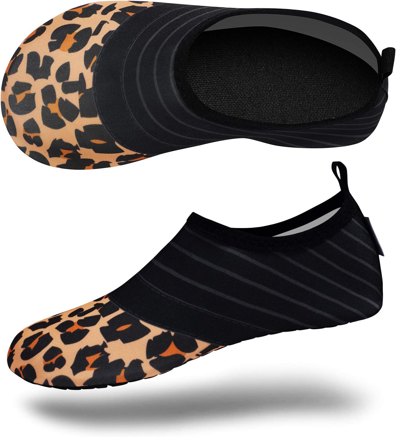VIFUUR Aqua Yoga Shoes - Barefoot Quick-Dry Water Sports Socks for Men & Women | Slip-On Design