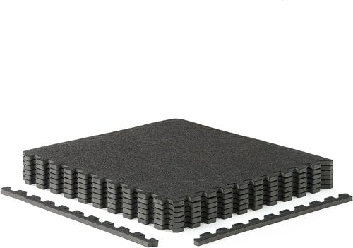 CAP Barbell Interlocking EVA Foam Puzzle Mat Tiles - 24" x 24" x 1/2" | Durable & Colorful Options