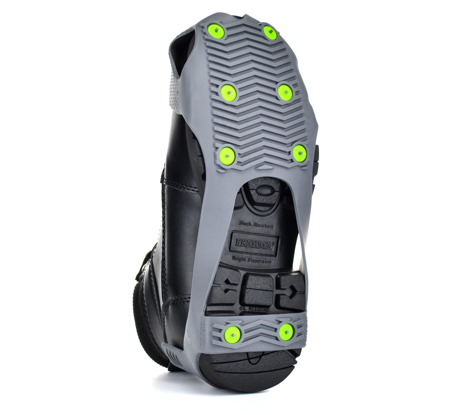 Winter Walking Spare Spike Ice Cleat, Lightweight Industrial Strength Traction Aid for Walking on Snow and Ice, Size Small (1 Pair)