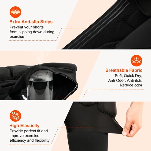 3D Protective Hip Butt EVA Padded Shorts, Crash Pad Impact Gear for Snowboard Skateboard Ski Roller Skating Bicycle et.