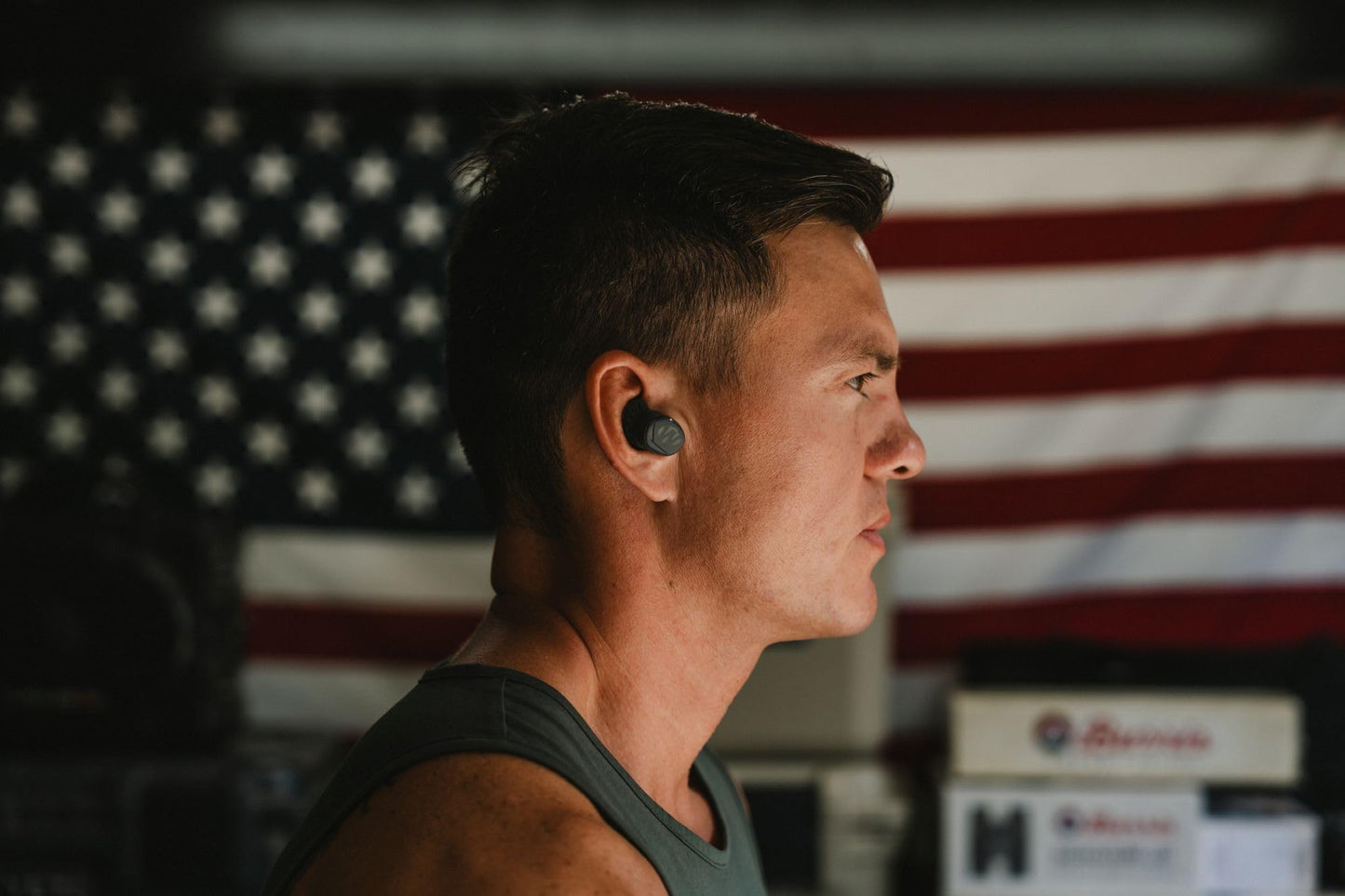 Walker’s Suppressor Earbuds – 25dB NRR Hearing Protection with HD Sound, 36-Hour Battery, Waterproof Design